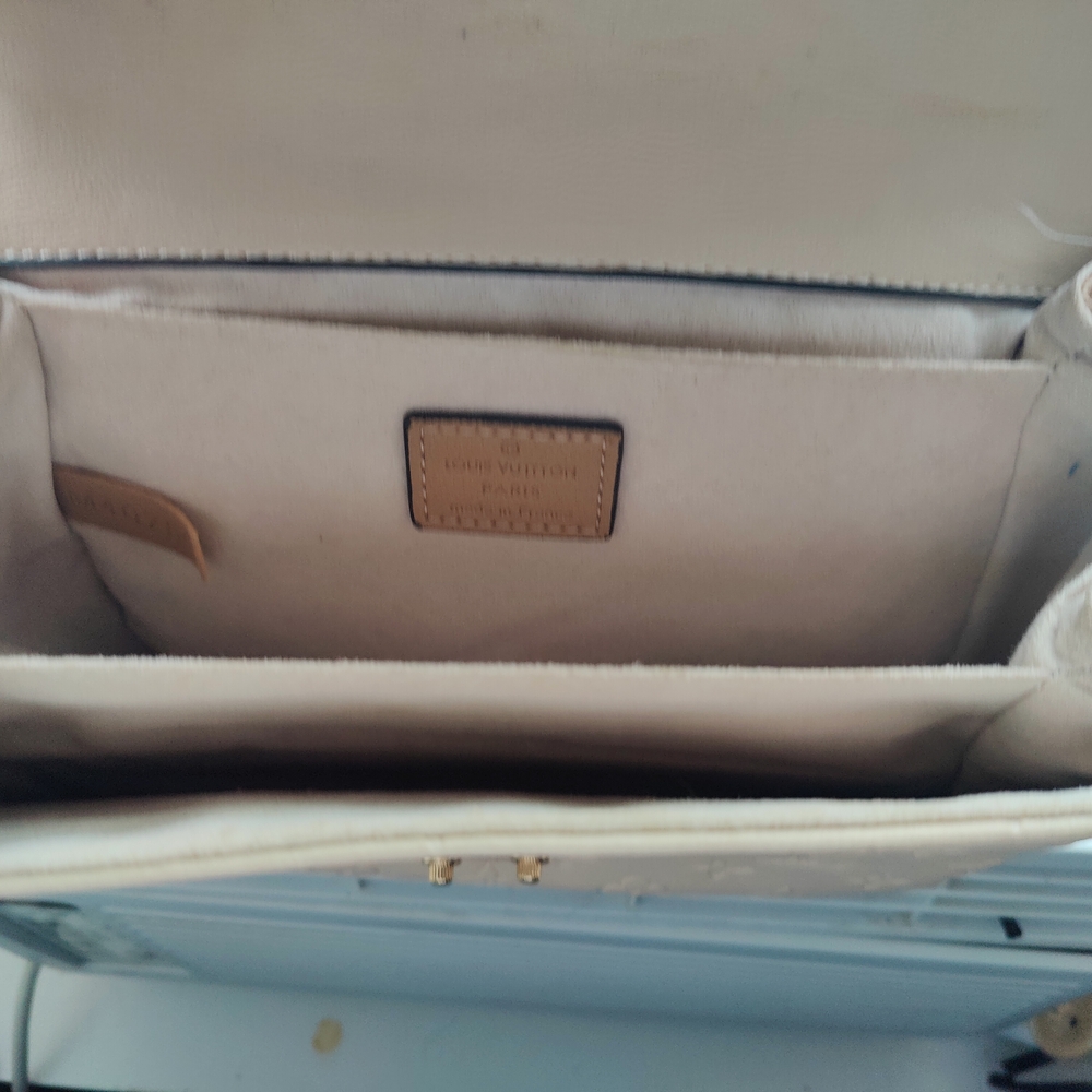 Louis Vuitton Beige Monogram Satchel - Picture 8 of 12